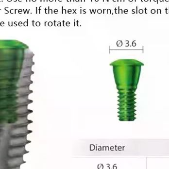 Medical Lab Technology - 歯科医療研究所シールネジアクセサリー歯科用ユニバーサルインプラント交換用歯科機器