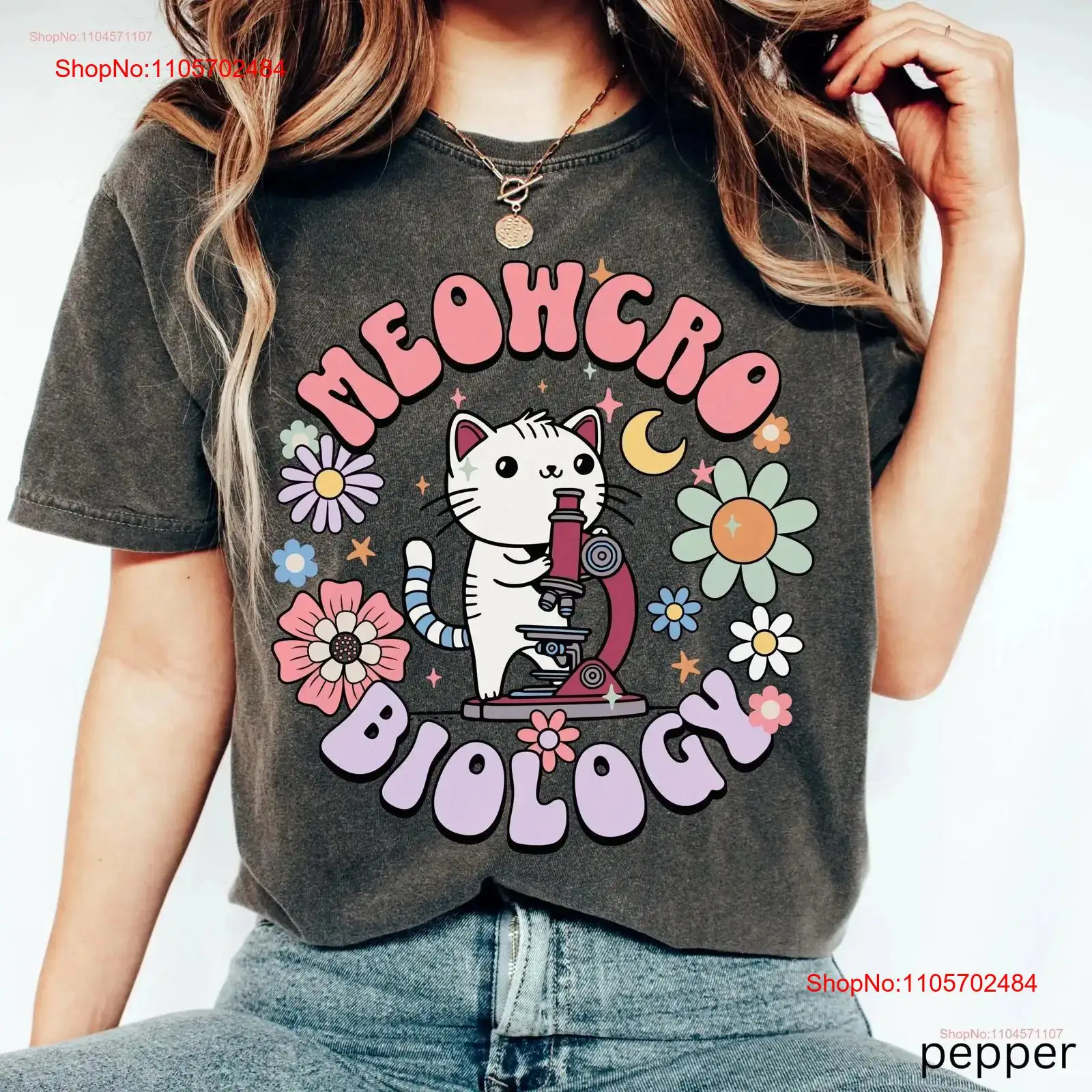Medical Lab Microbiology - 微生物学 CaT Tシャツ 微生物学者 医療検査技師 博士号取得者
