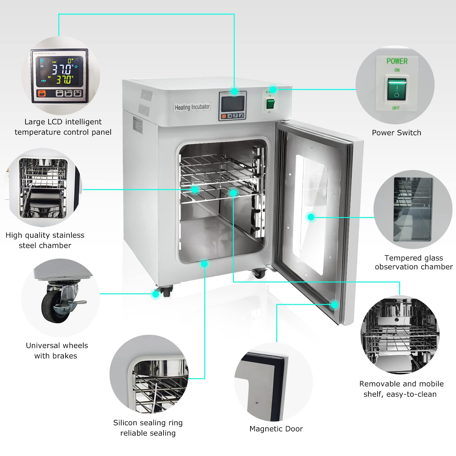 医療ラボグレード20Lまたは270L機能生物学的インジケータ - Medical Lab Microbiology のレビューと価格