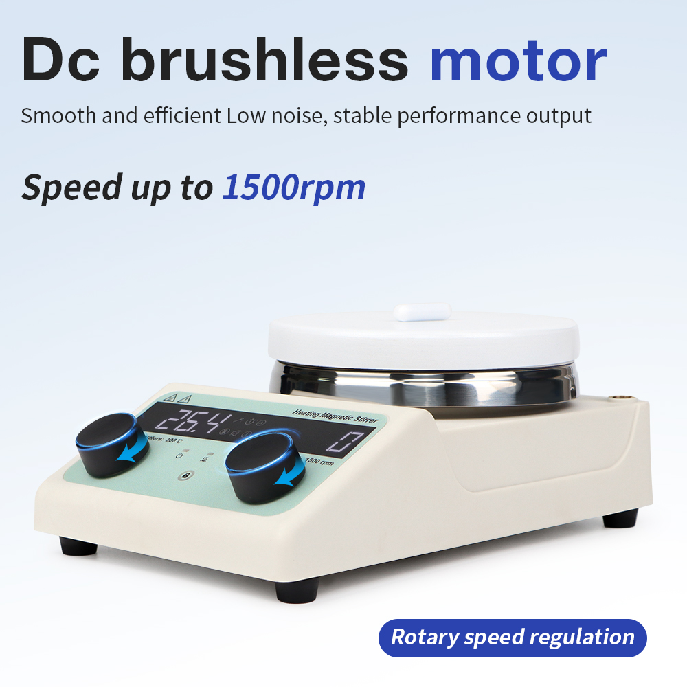 電気磁気スターラーホットプレートシェーカーとスターラーバー医 - Medical Lab Technology のレビューと価格