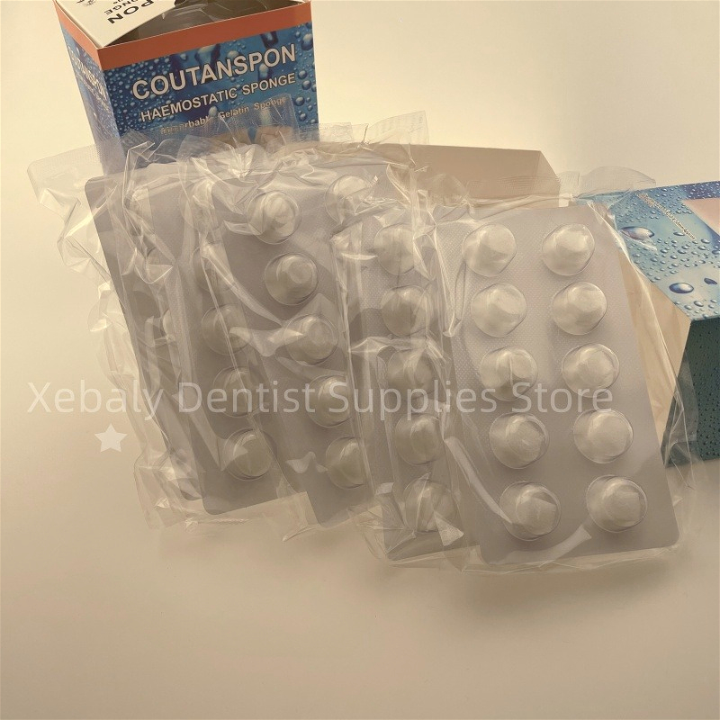 2 × 50 ピース/箱歯科止血スポンジ医療コラーゲン停止造 - Medical X のレビューと価格